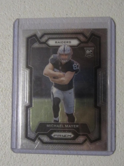 2023 PRIZM BROCK BOWERS RC RAIDERS