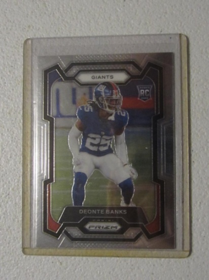 2023 PRIZM DEONTE BANKS RC GIANTS