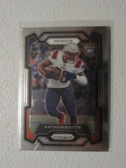 2023 PRIZM KAYSHON BOUTTE RC PATRIOTS