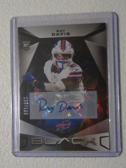 2024 BLACK RAY DAVIS RC AUTO /199 BILLS