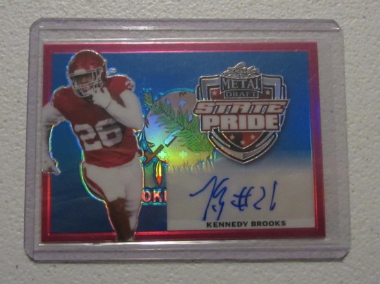 2022 LEAF METAL KENNEDY BROOKS /20 PINK