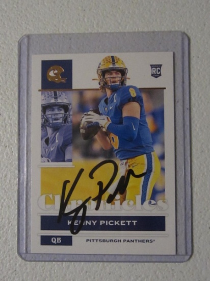 KENNY PICKETT SIGNED RC WITH COA PITT