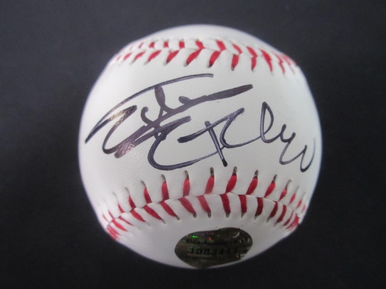 SYLVESTER STALLONE SIGNED BASEBALL WITH COA