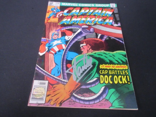 STAN LEE SIGNED COMIC BOOK WITH COA