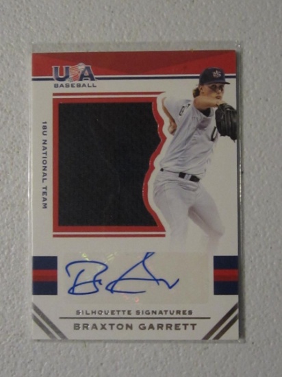 2017 USA BASEBALL BRAXTON GARRETT /90 AUTO