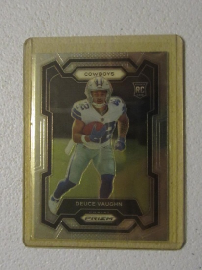 2023 PRIZM DEUCE VAUGHN RC COWBOYS