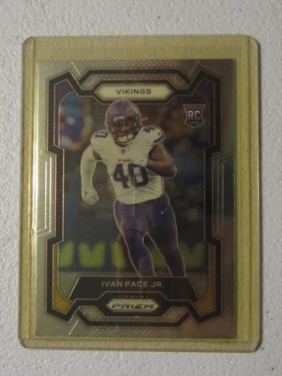 2023 PRIZM IVAN PACE JR RC VIKINGS
