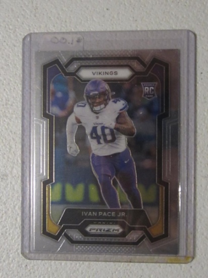 2023 PRIZM IVAN PACE JR RC VIKINGS