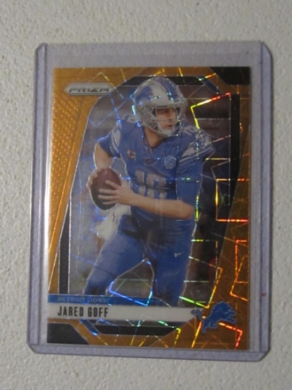 2024 PRIZM JARED GOFF ORANGE LAZER PRIZM