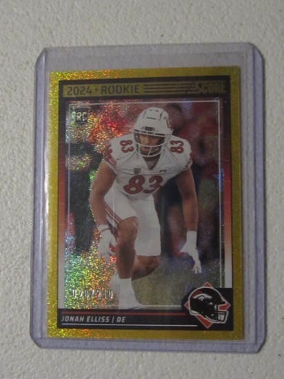 2024 SCORE JONAH ELLISS RC /240 GOLD DOT