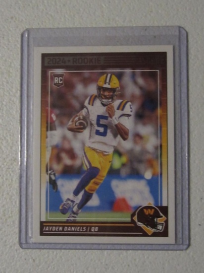 2024 SCORE JAYDEN DANIELS RC THROWBACK