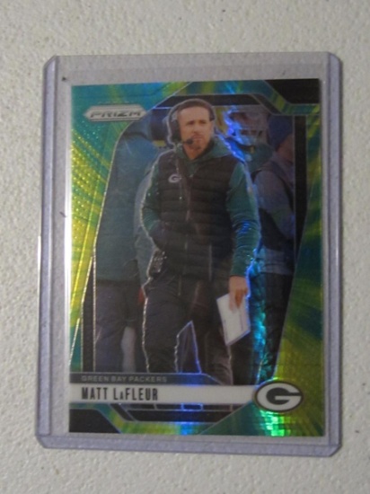 2024 PRIZM MATT LEFLEUR /180 GREEN-YELLOW