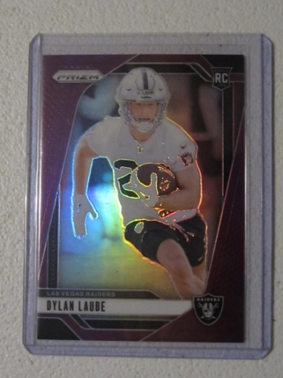 2024 PRIZM DYLAN LAUBE RC /125 PURPLE