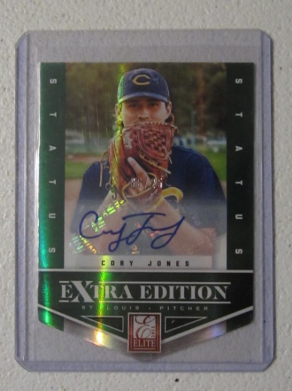 2012 ELITE EXTRA EDITION CORY JONES AUTO