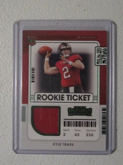2021 CONTENDERS KYLE TRASK GREEN ROOKIE