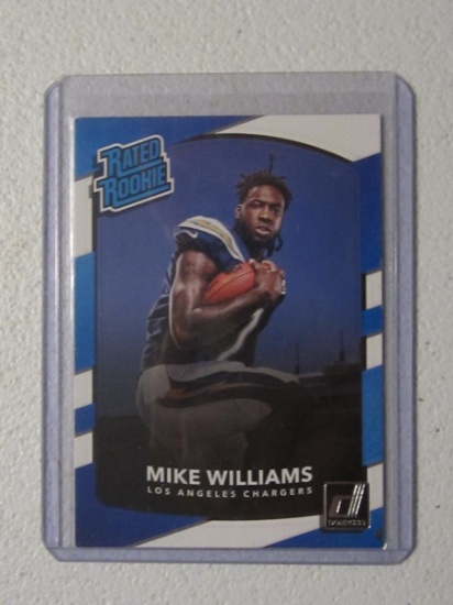 2017 DONRUSS MIKE WILLIAMS RC CHARGERS