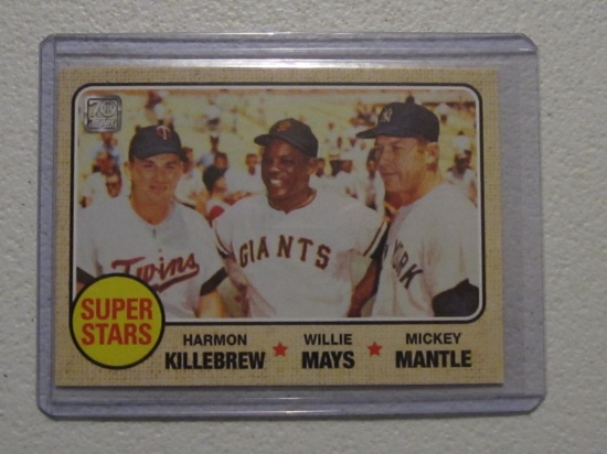 2021 TOPPS STARS KILLEBREW,MAYS,MANTLE