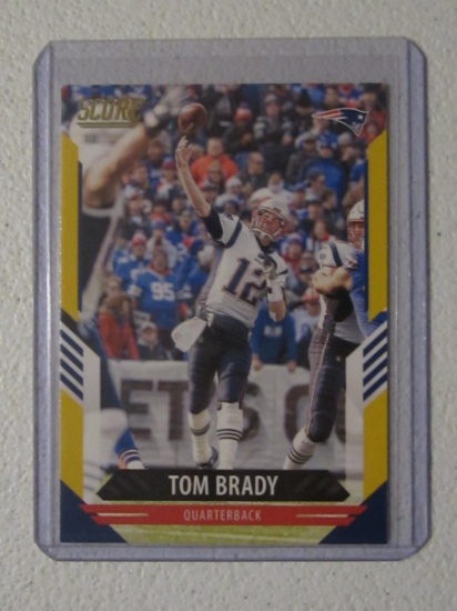 2021 SCORE TOM BRADY GOLD PARALLEL PATRIOTS