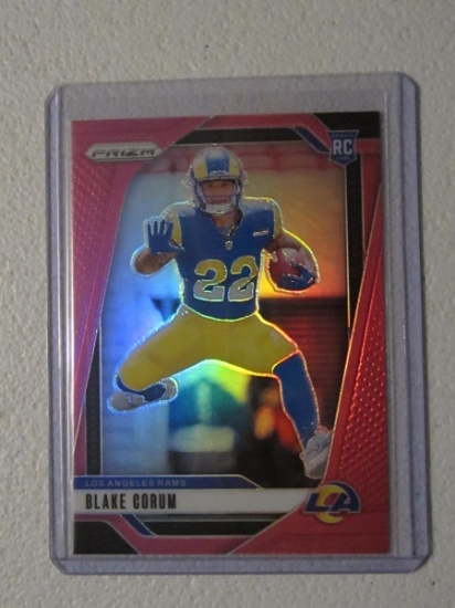 2024 PRIZM BLAKE CORUM RC PINK PRIZM RAMS