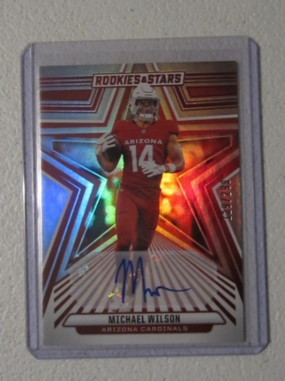 2024 ROOKIES AND STARS MICHAEL WILSON AUTO