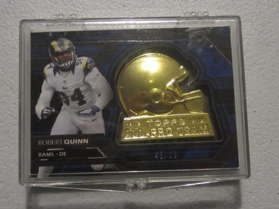 2014 TOPPS ROBERT QUINN /99 COMMEMORATIVE