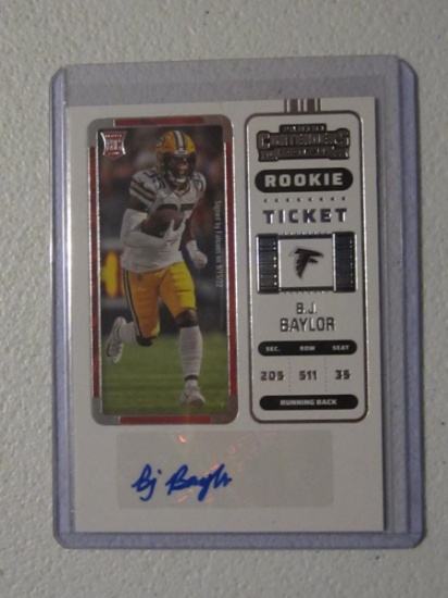 2022 CONTENDERS BJ BAYLOR AUTO ROOKIE