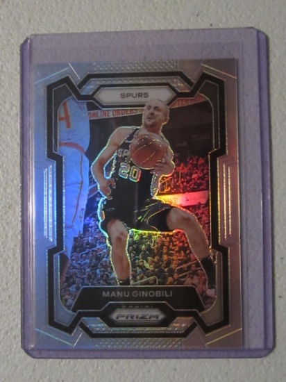2023-24 PRIZM MANU GINOBLI SILVER PRIZM