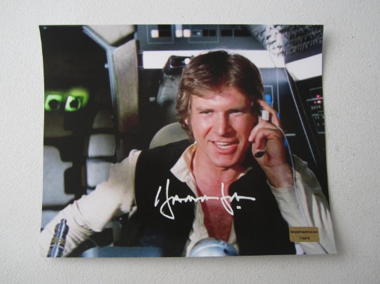 HARRISON FORD SIGNED 8X10 PHOTO WITH COA