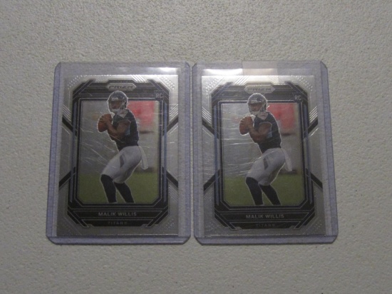 MALIK WILLIS RC LOT OF 2 CARDS