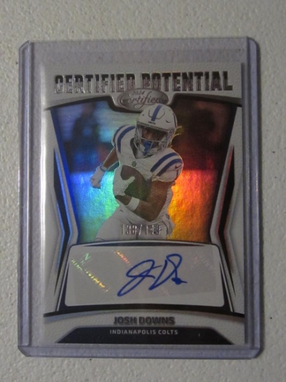 2024 CERTIFIED JOSH DOWNS AUTO /149