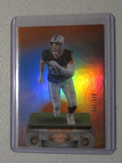2024 CERTIFIED MAXX CROSBY /149 ORANGE
