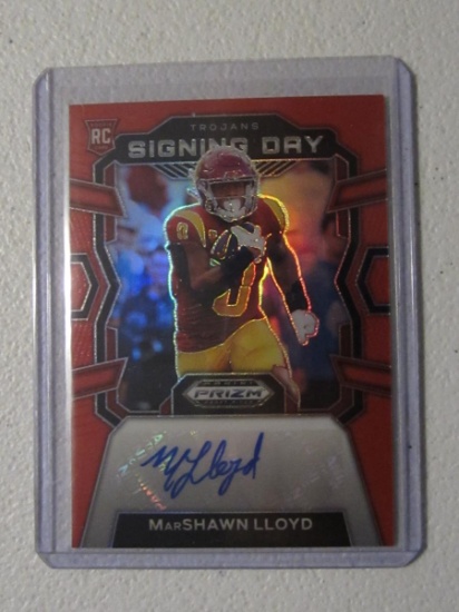 2024 PRIZM DRAFT MARSHAWN LLOYD RC AUTO