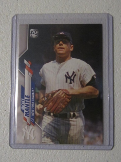 2021 TOPPS 70 MICKEY MANTLE YANKEES