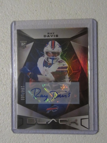 2024 PANINI BLACK RAY DAVIS /149 ROOKIE AUTO