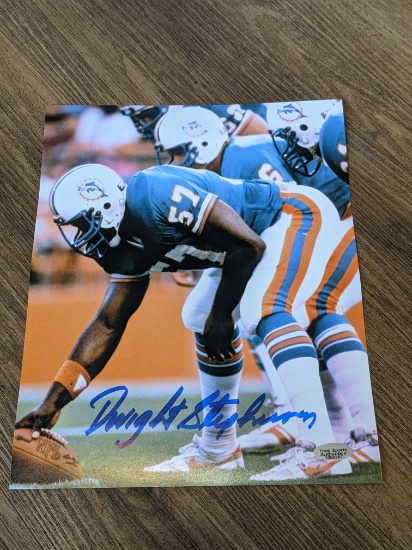 Dwight Stephenson Signed 8x10 Photo with coa