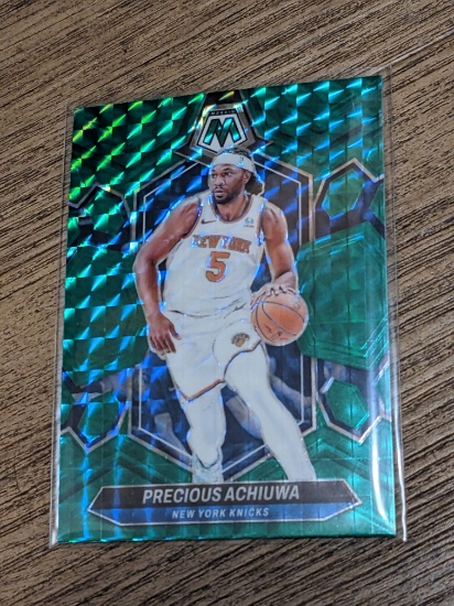 2023-24 Panini Mosaic Mosaic Green #34 Precious Achiuwa