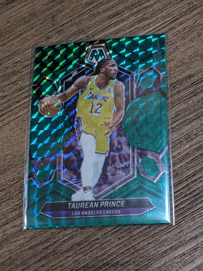 2023-24 Panini Mosaic #196 Taurean Prince Green Parallel Insert