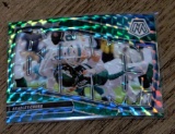 Bradley Chubb 2024 Panini Mosaic #11 Miami Dolphins Bang! Mosaic Green Prizm