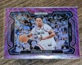 2024-25 Panini Prizm Draft Picks Variation Prizms Purple Wave #17 Stephon Castle