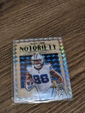 2024 Panini Mosaic CEEDEE LAMB #3 Notoriety Silver Mosaic Dallas Cowboys
