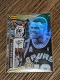2021-22 Panini Illusions David Robinson #128 Base Holo San Antonio Spurs HOF