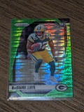 2024 Panini Prizm - Rookies Neon Green Pulsar Prizm #374 Marshawn Lloyd (RC)