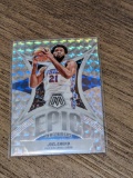 2023-24 Panini Mosaic Joel Embiid Epic Performers Silver Mosaic Prizm