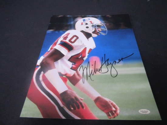 MIKE HAYNES SIGNED 11X14 PHOTO WITH COA