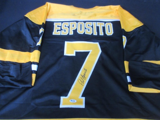 PHIL ESPOSITO SIGNED BOSTON 7 JERSEY COA