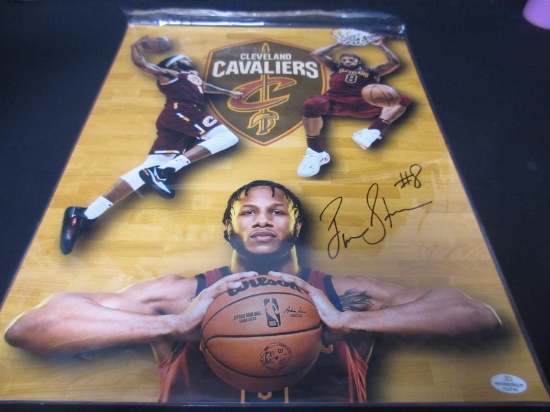 LAMAR STEVENS SIGNED 16X20 PHOTO CAVS COA