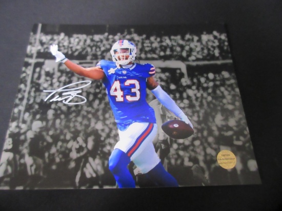 TERREL BERNARD SIGNED 8X10 PHOTO ELITE COA