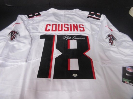 KIRK COUSINS SIGNED FALCONS JERSEY VS COA