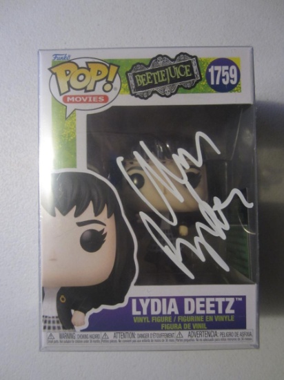 WINONA RYDER SIGNED FUNKO WITH COA