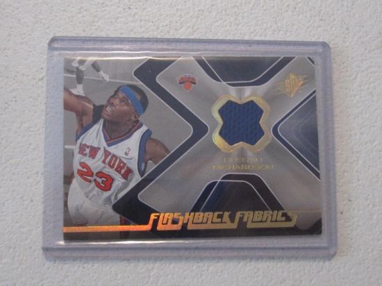 2006-07 SPx QUENTIN RICHARDSON FABRICS